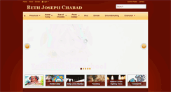 Desktop Screenshot of bethjosephchabad.com