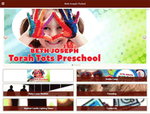 Tablet Screenshot of bethjosephchabad.com